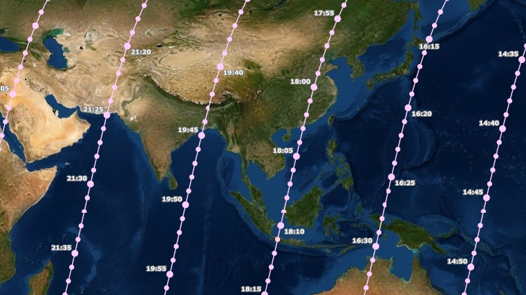 3 - Terra - Orbit Track & Time (Ascending/Day)